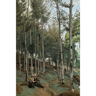 Reproduction Paysage Breton - Jean-Baptiste Camille Corot