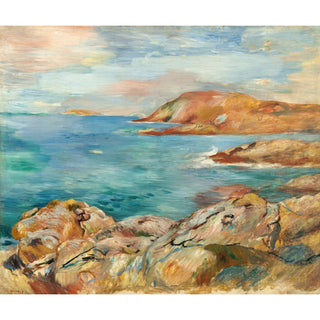 Reproduction Paysage de Bord de Mer - Pierre-Auguste Renoir