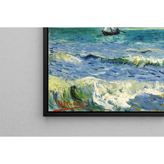Reproduction Paysage marin près des Saintes-Maries-de-la-Mer - Vincent Van Gogh
