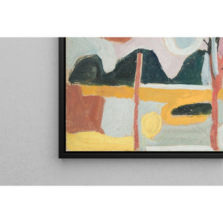 Reproduction Paysage stylisé avec un arbre - Sasza Blonder