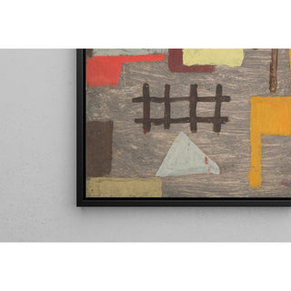 Reproduction Paysage surréaliste avec une clôture - Sasza Blonder