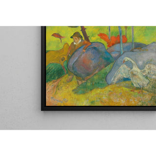 Reproduction Petit Breton à l'Oie - Paul Gauguin