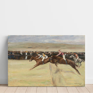 Reproduction Pferderennen in den Cascinen - Max Liebermann