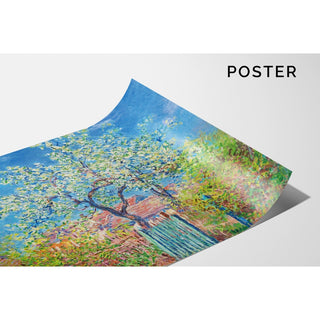 Reproduction Poirier en Fleurs - Claude Monet