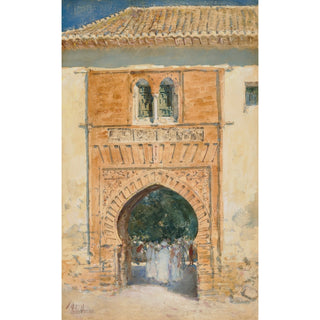 Reproduction Porte de l'Alhambra - Childe Hassam
