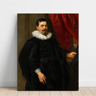 Reproduction Portrait d'un homme, probablement Peter van Hecke - Peter Paul Rubens