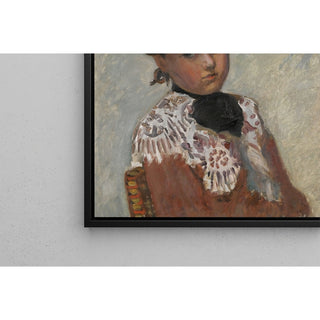 Reproduction Portrait de Jeune Femme Or Le Chapeau - Pierre Bonnard