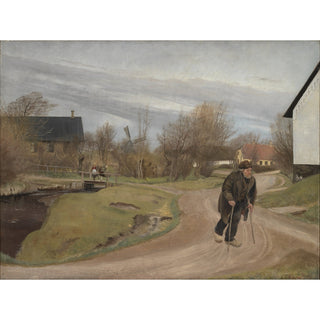 Reproduction Printemps à Hals, Jutland - Laurits Andersen Ring