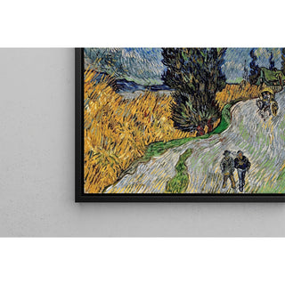 Reproduction Route avec un cyprès et une étoile - Vincent van Gogh