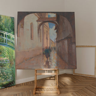 Reproduction Rue Hrciarska à Košice - Ľudovít Cordák