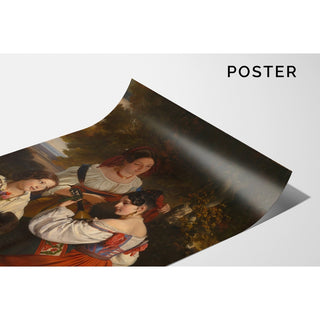 Reproduction Scène de genre romaine - Franz Xaver Winterhalter