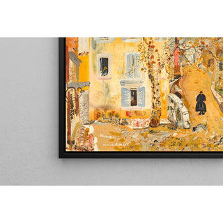 Reproduction Scène de rue dans une ville de province - Boris Grigoriev