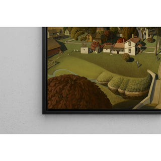 Reproduction The Birthplace of Herbert Hoover, West Branch, Iowa - Grant Wood