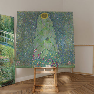 Reproduction Tournesols - Gustav Klimt