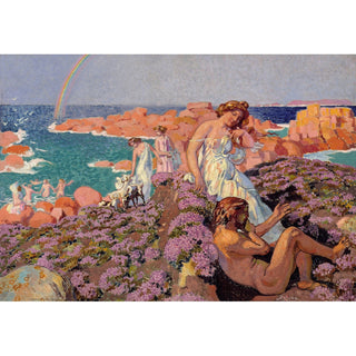 Reproduction Ulysse avec Calypso - Maurice Denis