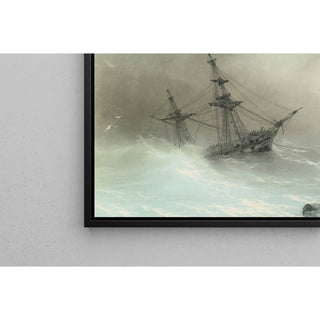 Reproduction Un navire dans une mer agitée - Ivan Konstantinovich Aivazovsky