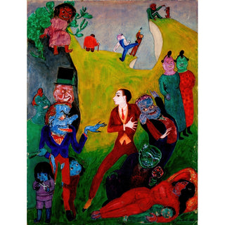 Reproduction Utan Pardon - Nils Dardel