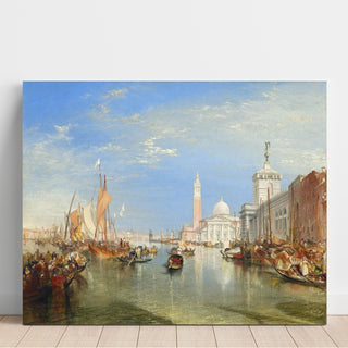Reproduction Venise - La Dogana et San Giorgio Maggiore- Joseph Mallord William Turner
