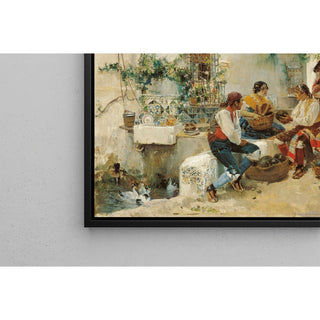 Reproduction Vente de melons - Joaquín Sorolla
