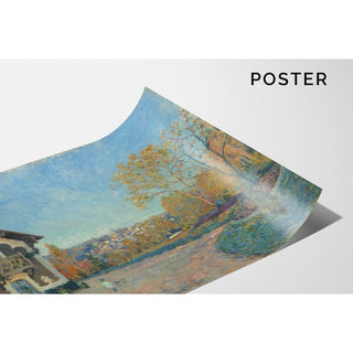 Reproduction Vue de Marly-le-Roi depuis Coeur-Volant - Alfred Sisley