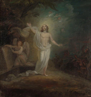 Résurrection du Christ, esquisse de retable - Robert Wilhelm Ekman