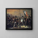 Reproductie van het schilderij Terugkeer van Napoleon van het eiland Elba door Charles de Steuben