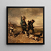 Jachtretour - Alexandre-Gabriel Decamps — ingelijst kunstwerk aan de muur