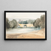 van John Sell Cotman Pont à Knaresborough - Reverend James Bulwer — ingelijst kunstwerk aan de muur
