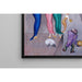 Reproductie van het schilderij Rêves et fantaisies n° 1 (The Skittle Alley) - Nils Dardel