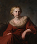 Een jonge vrouw in arcadische kleding - Reyer Jacobsz van Blommendael — weergave van het kunstwerk