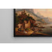 Reproductie van het schilderij Rheinlandschaft - Christian Georg Schütz the Elder