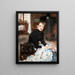 My wife - Richard Bergh — framed artwork on a wall