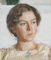 Portrait of the artist Bodil Faber Viggo Johansen - Richard Bergh — artwork view
