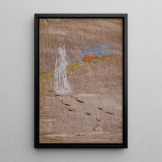 Richard Bergh - Sketch for The Girl and Death Walking.webp