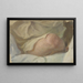 Study for Gustaf Fröding's knee - Richard Bergh — framed artwork on a wall