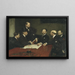 The Council of the Society of Artists Christian Eriksson Eugène Jansson Karl Nordström president Robert Thegerström standing Nils Kreuger - Richard Bergh — framed artwork on a wall