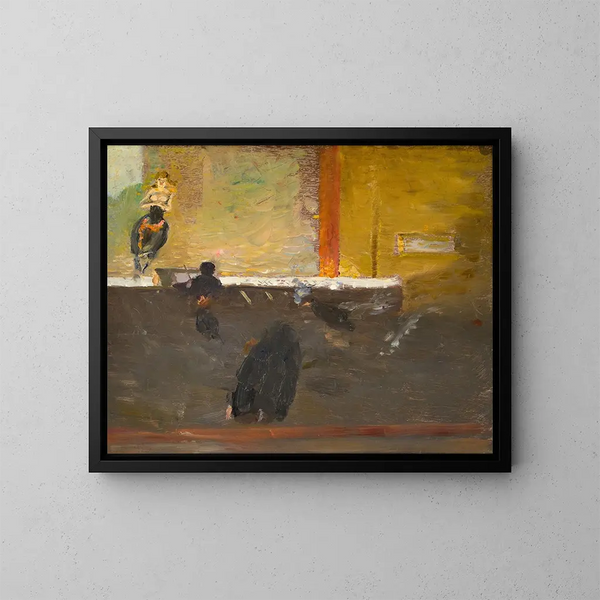 Variété - Richard Bergh — ingelijst kunstwerk aan de muur