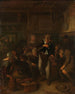 Landelijke herberg - Richard Brakenburgh — weergave van het kunstwerk