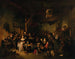 Tavernesscène - Richard Brakenburgh — weergave van het kunstwerk
