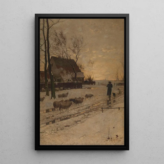 Richard Burnier - Winter Landscape near Dusseldorf.webp