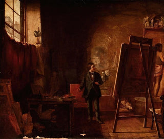 Richard Caton Woodville - The Artists Studio.webp