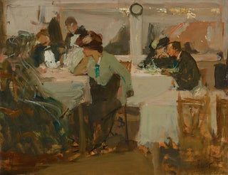 Café de Paris - Richard E Miller | E — weergave van het kunstwerk