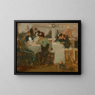 Café de Paris - Richard E Miller | E — ingelijst kunstwerk aan de muur