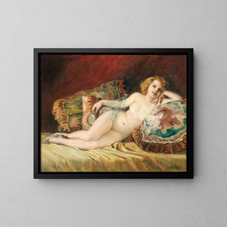 Richard Geiger - Liegender Frauenakt.webp