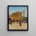 Bazar à Samarcande - Richard Karlovich Zommer — ingelijst kunstwerk aan de muur