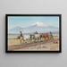 Koeienbestuur op de berg Ararat - Richard Karlovich Zommer — ingelijst kunstwerk aan de muur