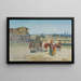 Oosters landschap - Richard Karlovich Zommer — ingelijst kunstwerk aan de muur