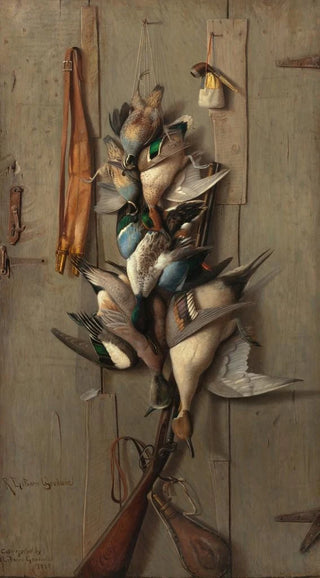 Richard La Barre Goodwin - Still Life with Game and Hunting Paraphernalia.webp