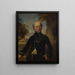 Portret van kapitein John Harvey 1740-1794 - Richard Livesay — ingelijst kunstwerk aan de muur
