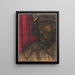 Projectraam in het noordelijke transept van de Domtoren in Utrecht 9 - Richard Nicolas Roland Holst — ingelijst kunstwerk aan de muur